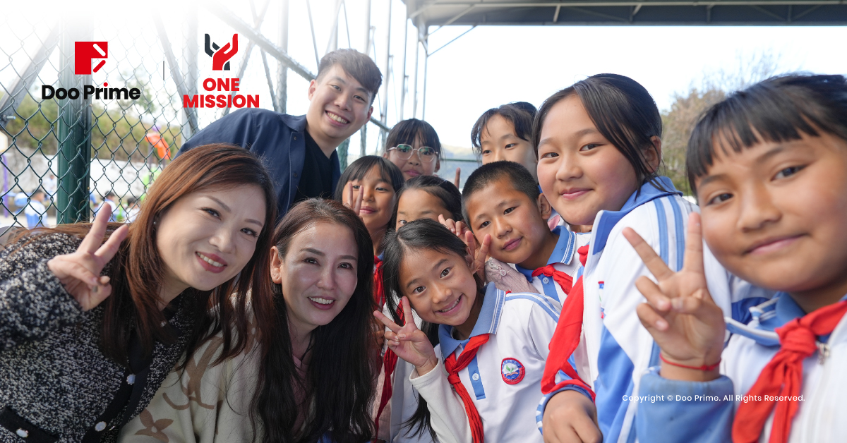 ฉลอง 10 ปี กับ “OneMission”: ของขวัญจาก Doo Prime สู่เด็กๆ ในยูนนาน